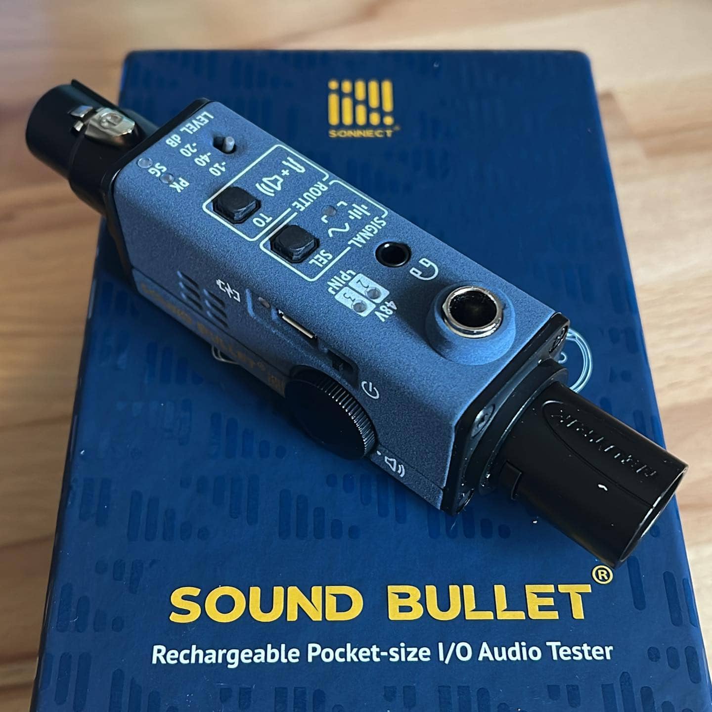 Our newest piece of onstage test equipment just arrived, and ooh-la-la!!

This thing is built tough, which is great, because we suspect it’s going to get a whole lotta use.

@sonnectaudio